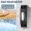 LED Lighted Doorbell Button, Wall Mounted Door Bell Push Buttons 3