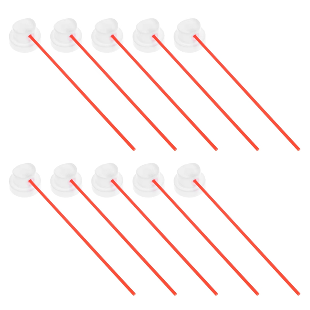 50Pcs -Paint Caps,Nozzles- Paint Tips Red Thin Tube 4851112365459