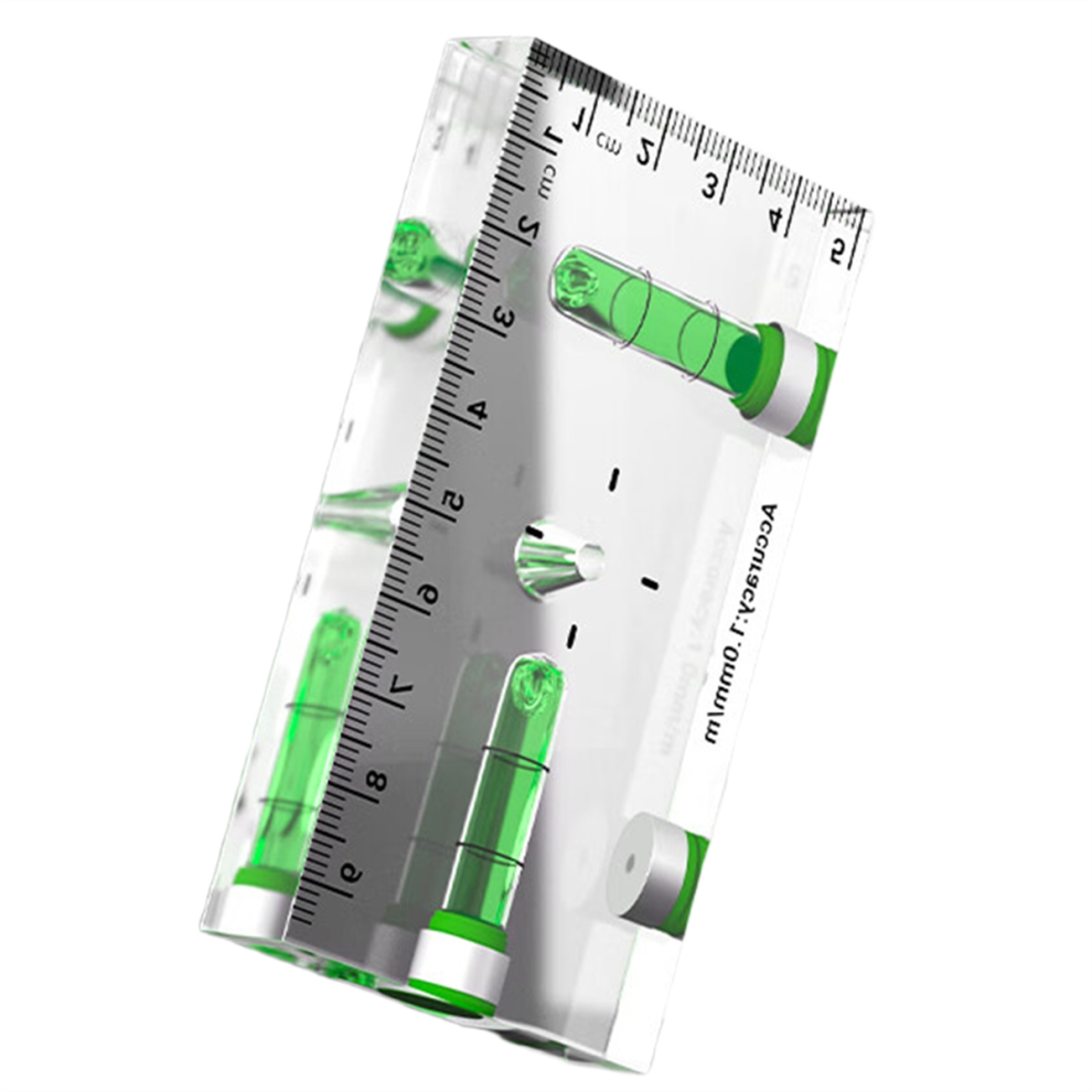 Level Ruler With Horizontal Bubble Magnetic Thickening High-Precision 4851112364629