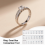 Ring Sizer Set, Gem Measuring Tool, 7.9x1.9in Finger Sizing Gauge 3