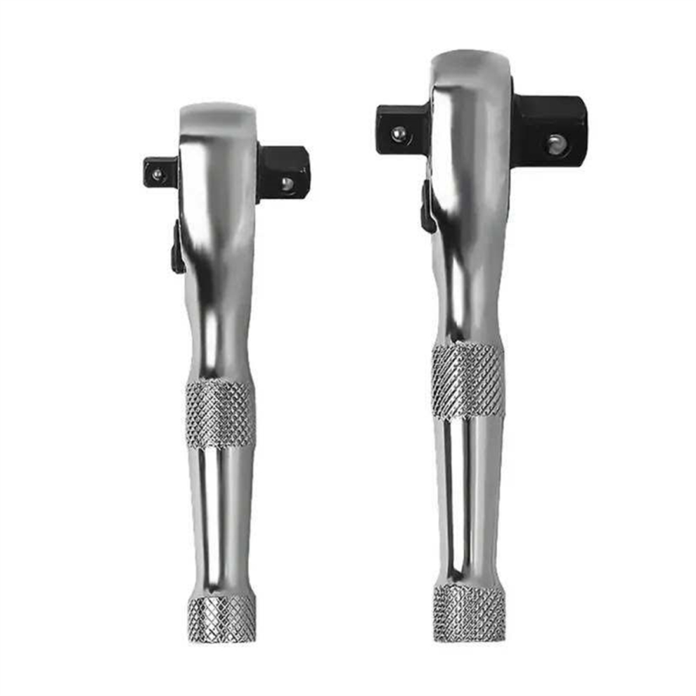 2 In 1 Mini Ratchet Wrench Tool Ratcheting Socket Double End 2Pcs 4851112364094