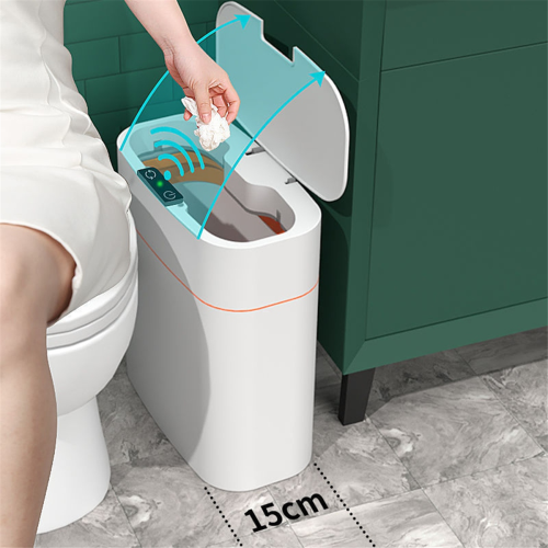 Smart Trash Can Household Waterproof Automatic Induction Electricity 1