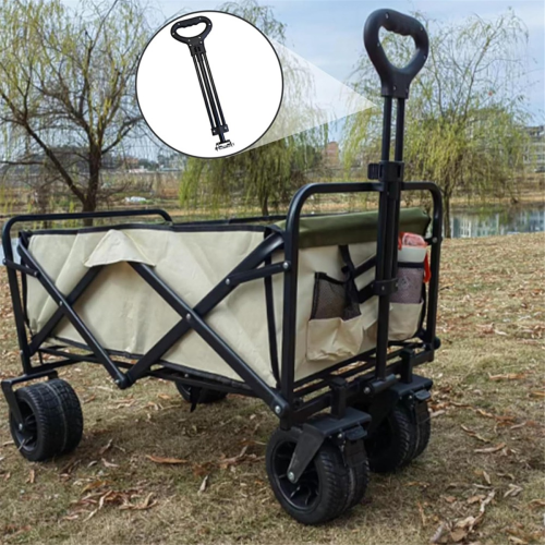 Wagon Handle Replacement Expansion Cart Handle Wagon Pull Up Handles 2