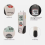 HT-1890 Gas Pressure Gauge Manometer Digital Manometer Data Hold 3