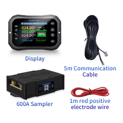 WiFi Coulombmeter Batterijcapaciteitsindicator RV-batterijmonitor 1