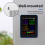 Multifunctionele luchtkwaliteitsmeter binnenshuis HCHO TVOC Koolmonoxide A 3