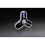 Φωτεινή οθόνη LED Fidget Spinner με τρεις λοβούς, ψηφιακό γυροσκόπιο 4