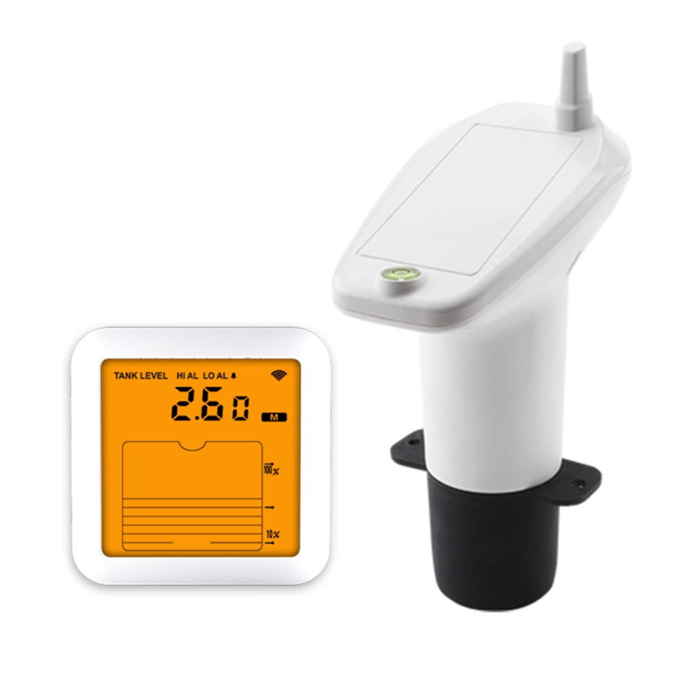 Ultrasonic Water Tank Liquid Depth Level Meter,Time Display 4851112369082