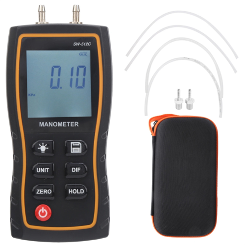 Lufttrycksmätare SW‑512C Digital manometer