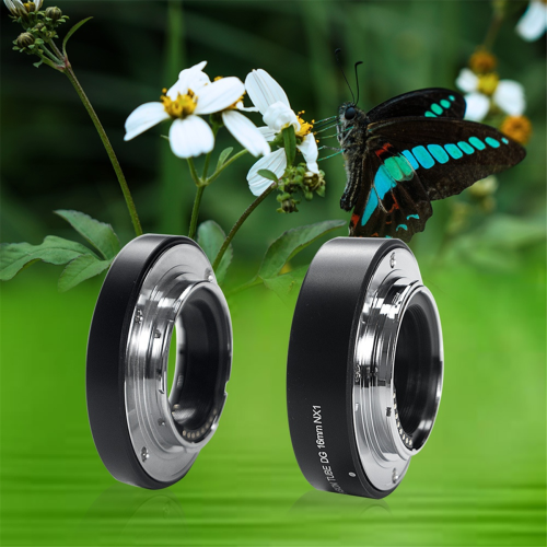 Auto Focus Lens Mount Adapter Ring NX Mount Lens Silver 1