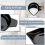 10 stuks 5 maten plastic weegpoederpan met schep 4