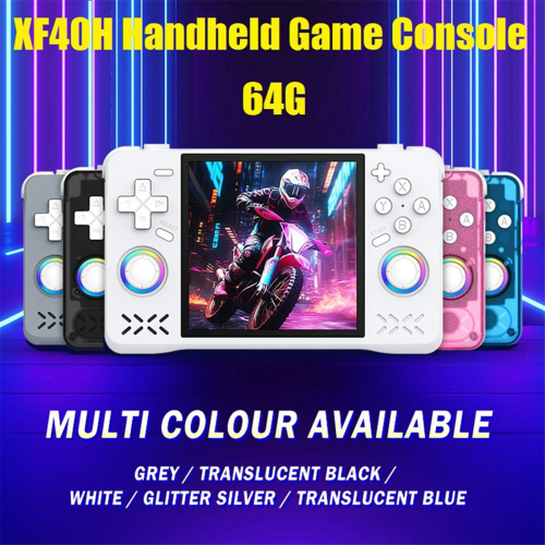 XF40H Retro Handheld Game Console 64G 4.0In IPS Screen Linux A 1