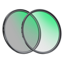 72 mm CPL + schwarzer Diffusionsfilter 1/4, kreisförmig für Objektiv