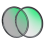 72 mm CPL + schwarzer Diffusionsfilter 1/4, kreisförmig für Objektiv 1