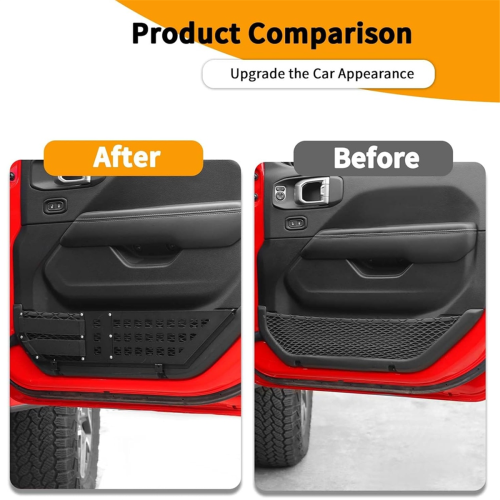 Front Door Storage Pockets for JL JT 1