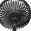 Ventilátor do auta Elektrický ventilátor do auta Ventilátor do auta 12V-24V 5