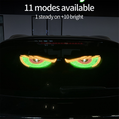 LED Δυναμικό Φως Devil Eye για Αυτοκίνητο, Φώτα Eye Παρμπρίζ Αυτοκινήτου, C 2