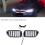 Μπροστινή μάσκα νεφρών, μάσκα LED Light Racing, φωτεινές γρίλιες για 5
