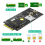 M.2 Key B - A+E -sovitinkortti 3G/4G/5G-moduulille 4