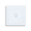 1Gang 2Way Dual Touch Switch Tempered Glass Panel Stair Switch White 1