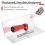 4 Pcs Tile Tools Stainless Steel Square Notched Trowel Set 4