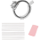12 Pack Ring Sizer for Loose Rings, 4 Sizes 1