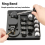 Metal Wire Bending Jig Set, Jewelry Spoon Ring Bender Tool 3