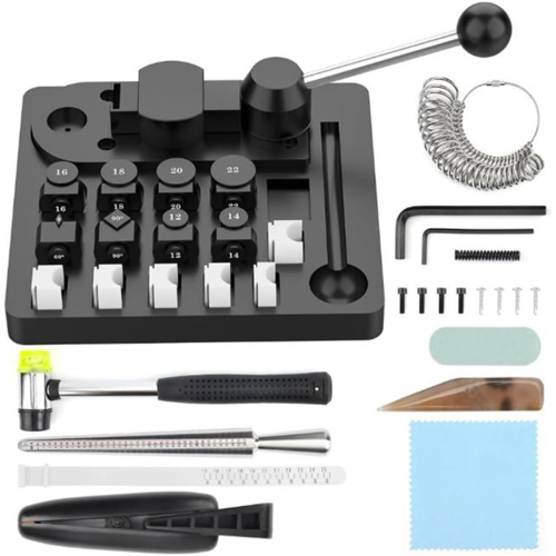 Metal Wire Bending Jig Set, Jewelry Spoon Ring Bender Tool
