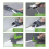 Multifunctional five-in-one seam-beautifying kit
Glue scraping and caulking tool kit 3