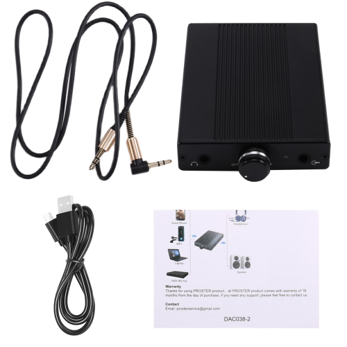 16-150 Ohm HiFi Headphone Earphone Amplifier Adjustable Audio Amp 2