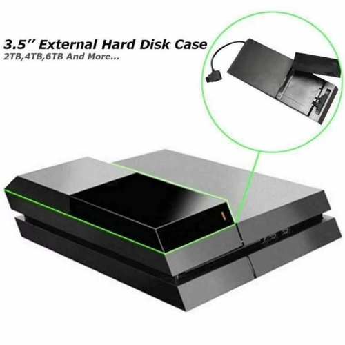 Gabinete para disco rígido HDD 3,5 polegadas Caixa externa para disco rígido 1