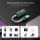Ενισχυτής ακουστικών USB C σε 3.5mm αρσενικό σε θηλυκό 6