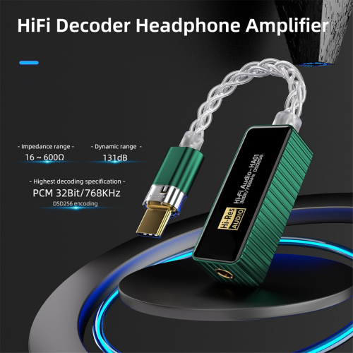 Ενισχυτής ακουστικών USB C σε 3.5mm αρσενικό σε θηλυκό 2
