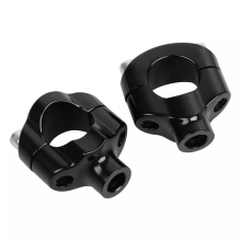 Kit de braçadeira de elevação de guidão de 1,5 polegadas com 1-1/4 polegadas de altura para