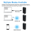 Bluetooth Barcode Scanner 2D 2.4G Bluetooth Wireless Bar Code Scanner 3