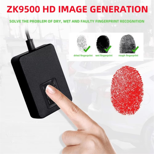 ZK9500 USB Biometric Fingerprint Scanner for PC Desktop for Android 2