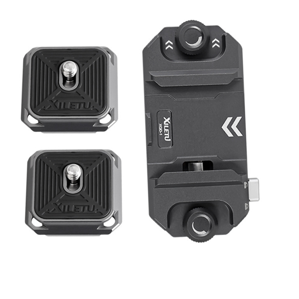 Quick Release Camera Clip With Plate 4852879319891