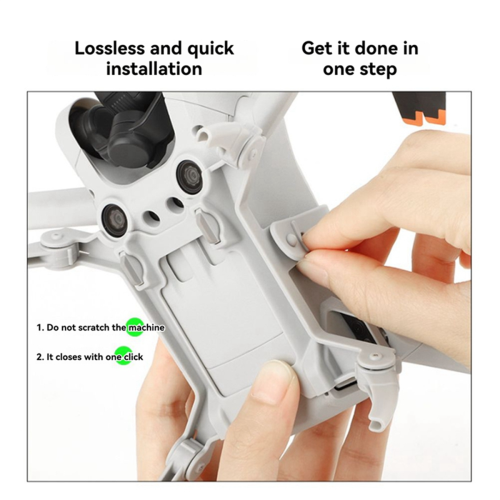 Landing Gear for Mini 3 Pro Foldable Orange 1