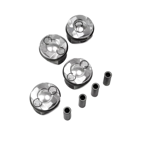 4Pcs Engine Piston Assembly with Piston Ring Kit for Land 2
