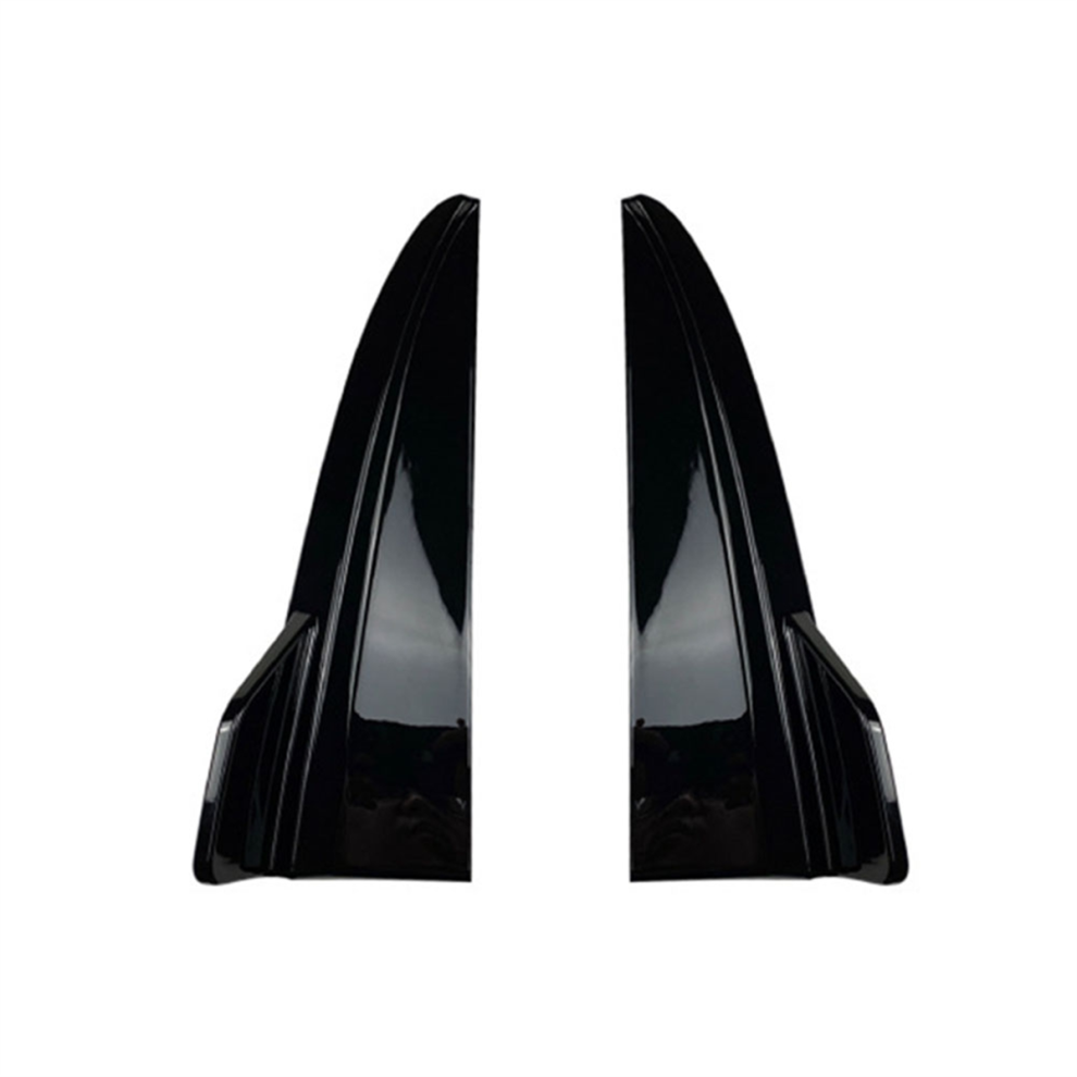 Car Rear Bumper Canard Lip Splitter Side Vent Kit Light 4852879332104