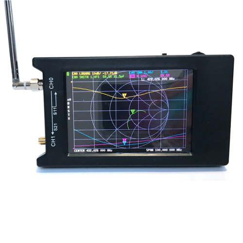 Analisador de rede touchscreen de 4 polegadas 10KHz -1,5GHz -H4 2