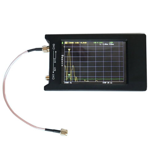 Analisador de rede touchscreen de 4 polegadas 10KHz -1,5GHz -H4 1