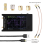 Analisador de rede touchscreen de 4 polegadas 10KHz -1,5GHz -H4 6
