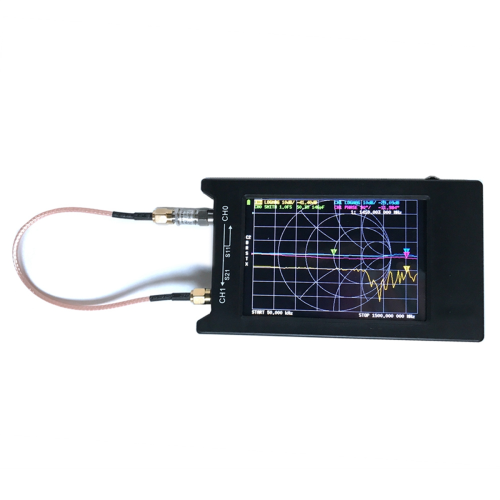 Analisador de rede touchscreen de 4 polegadas 10KHz -1,5GHz -H4