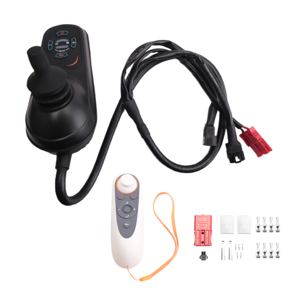 24V Dual Drive Brushed Motor Joystick Controller Forward Reverse 4852879333033