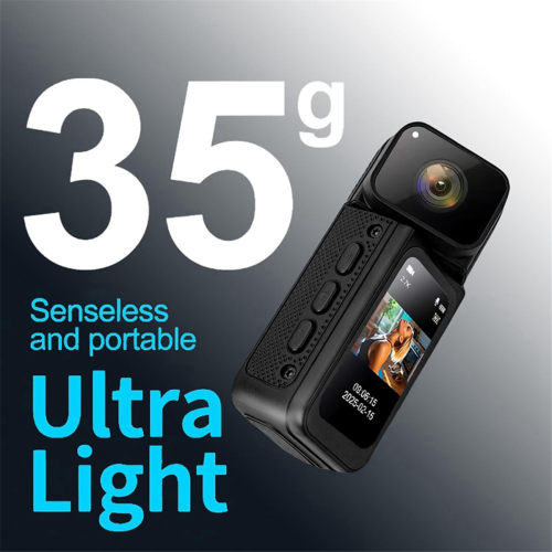 2.7K WiFi Mini Body Camera,64GB POV Camera 2