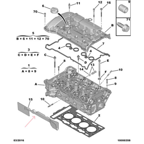 New Engine Cylinder Head Heat Shield Radiators for 2