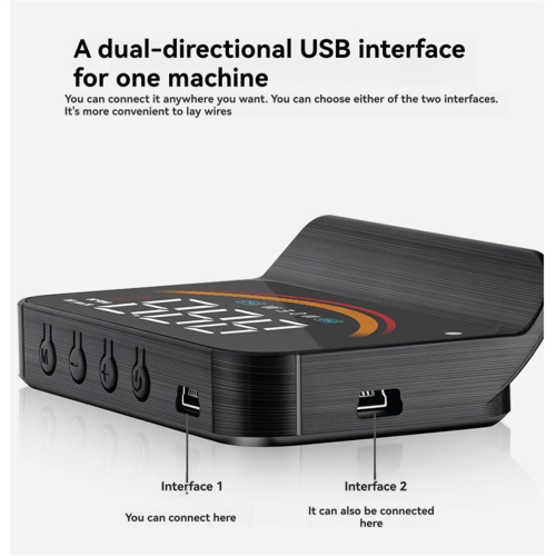 M11 OBD2 Διπλό Σύστημα HUD Head Up Display 1