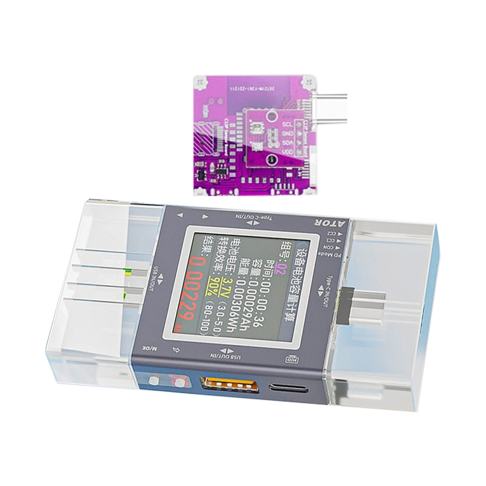 USB Tester Multi-Function Digital Display with 4-in-1 Digital Sensor-image-OPC-PJYPWCJ-NEW