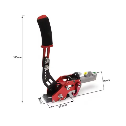 Hydraulisk handbroms för bil röd 2